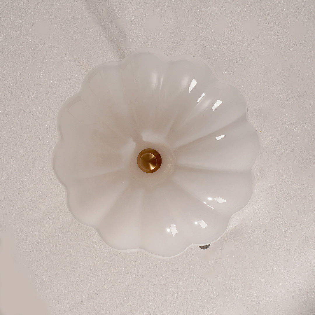 Arlette Frosted Bowl Pendant Light