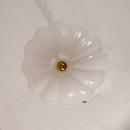 Arlette Frosted Bowl Pendant Light