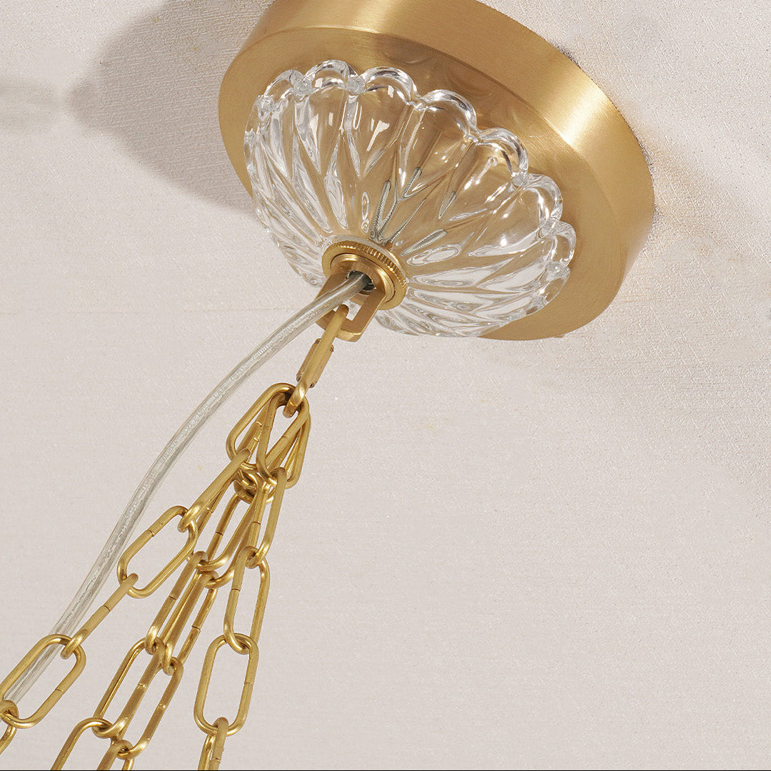 Arlette Frosted Bowl Pendant Light
