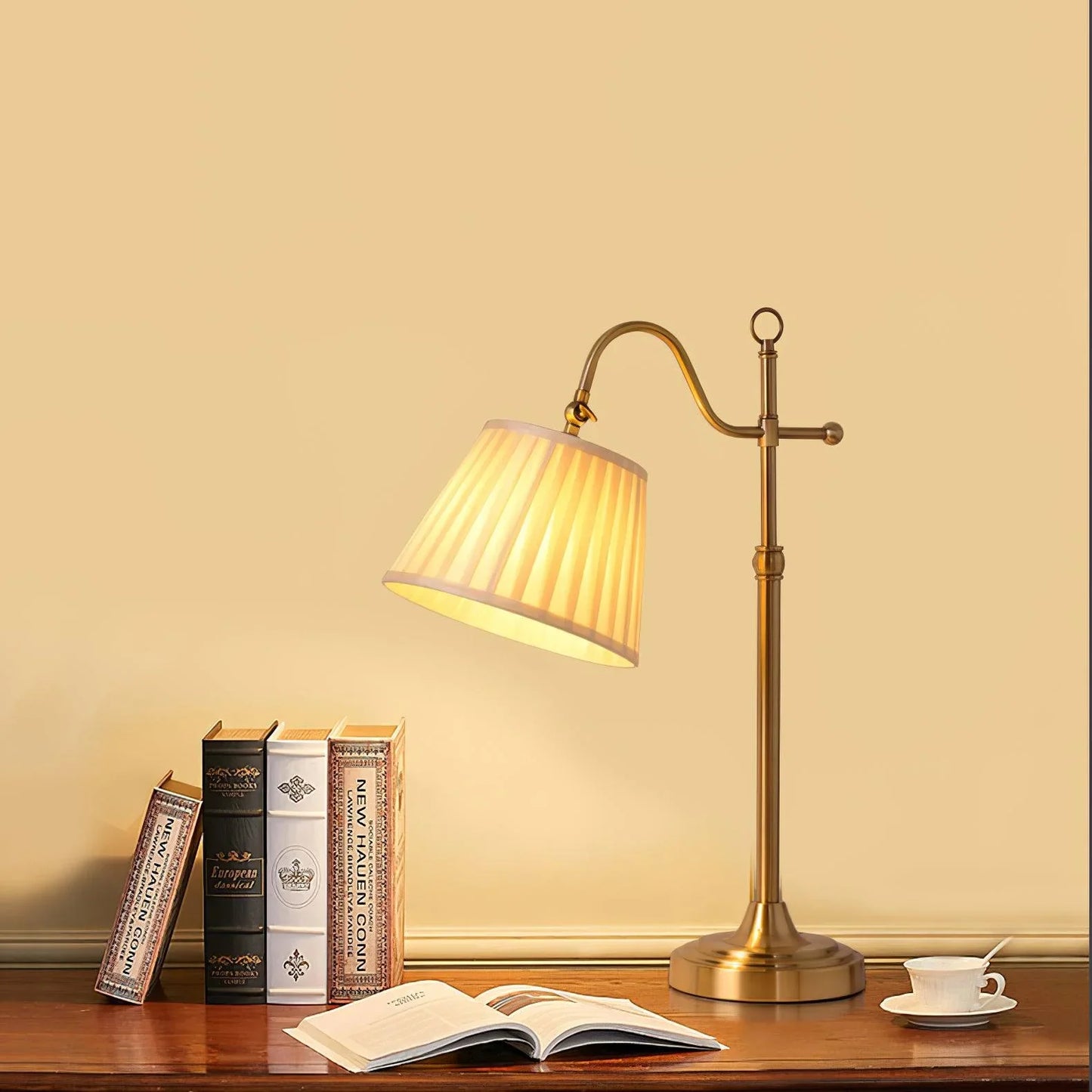Lunelle Pleated Table Lamp