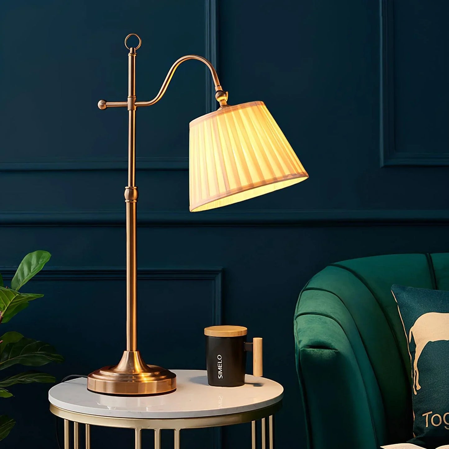 Lunelle Pleated Table Lamp