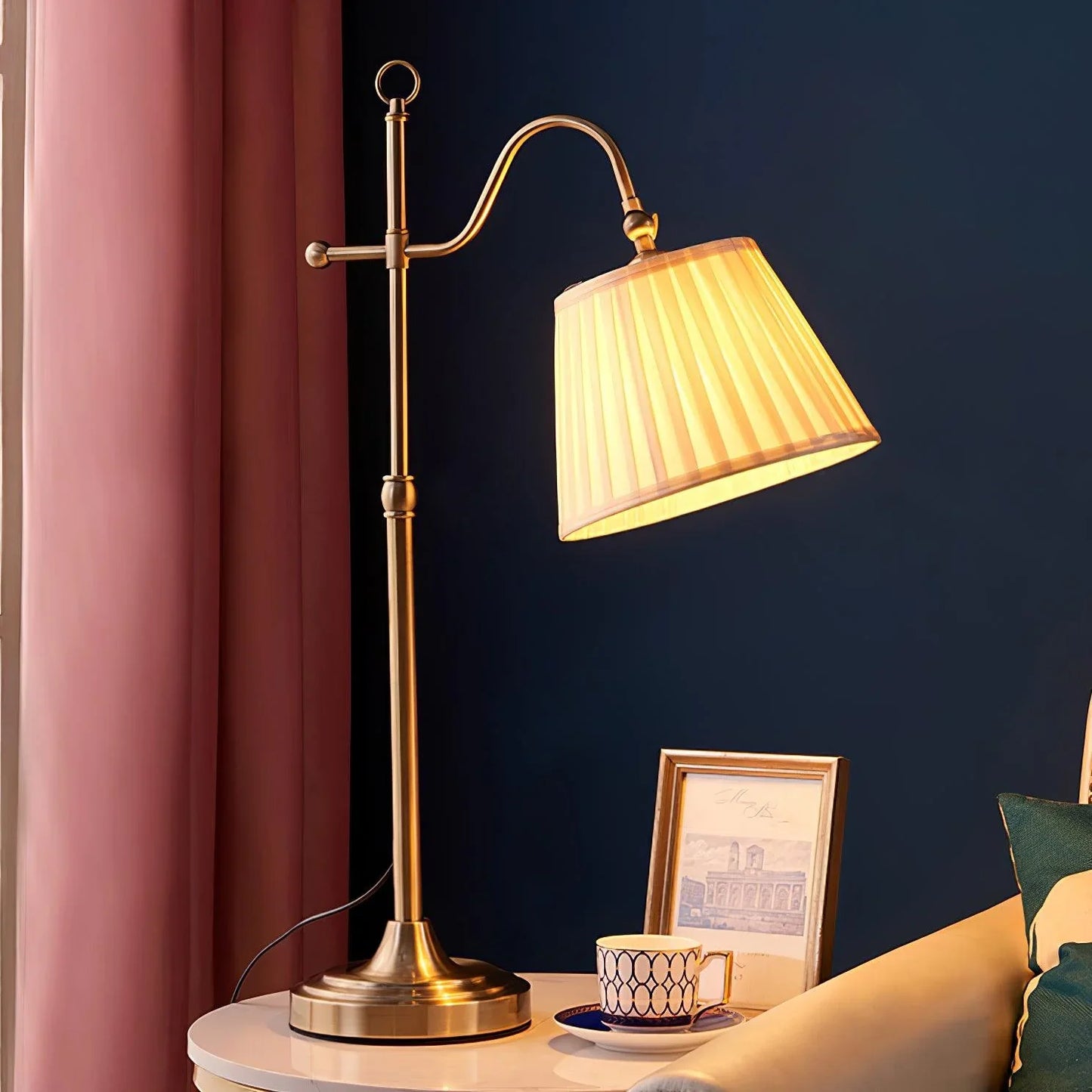 Lunelle Pleated Table Lamp