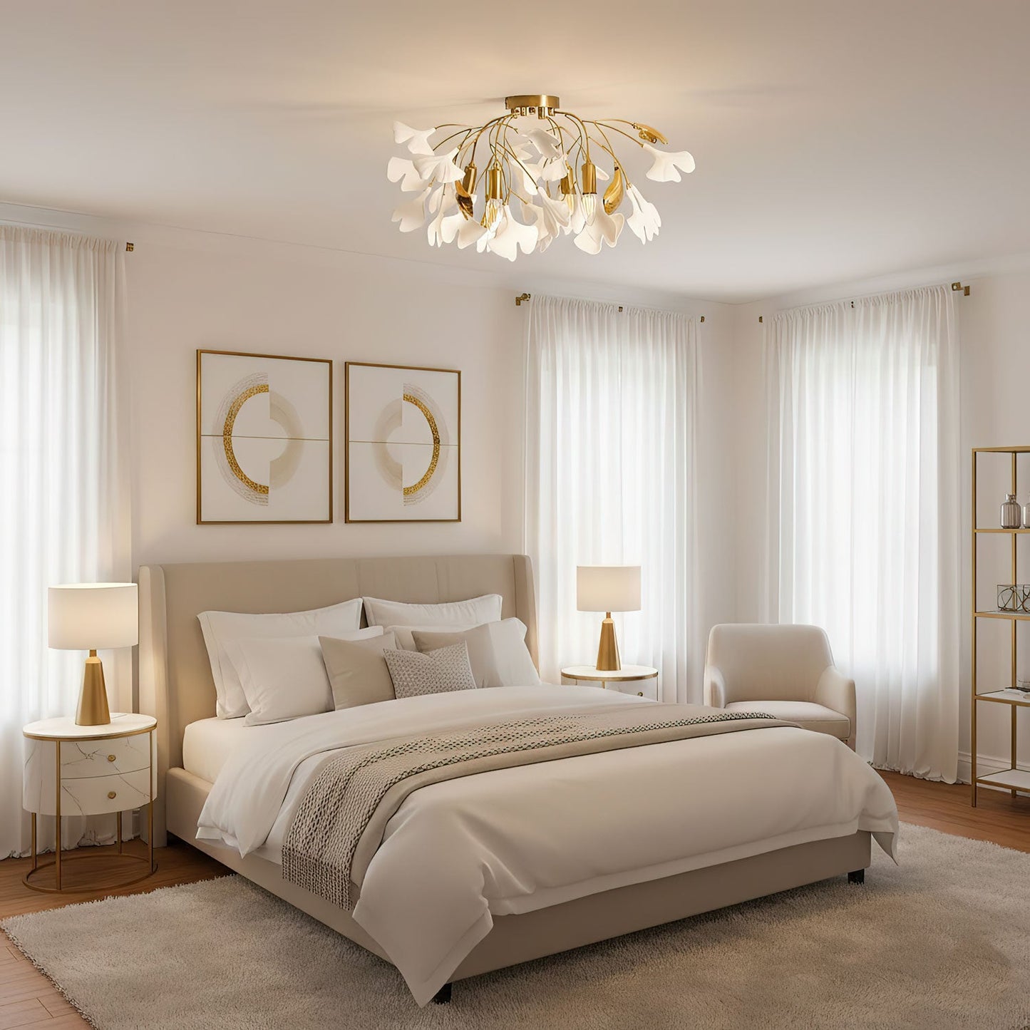 Ginkgo Ceiling Light