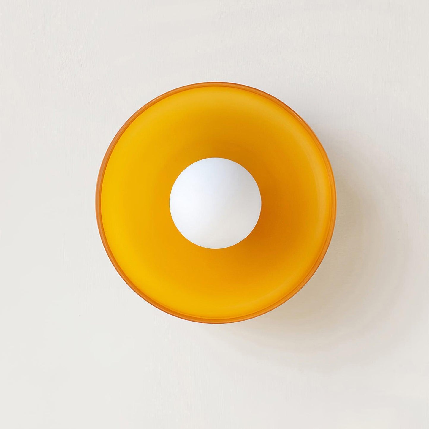 Roselle Bauhaus Glass Ceiling Light
