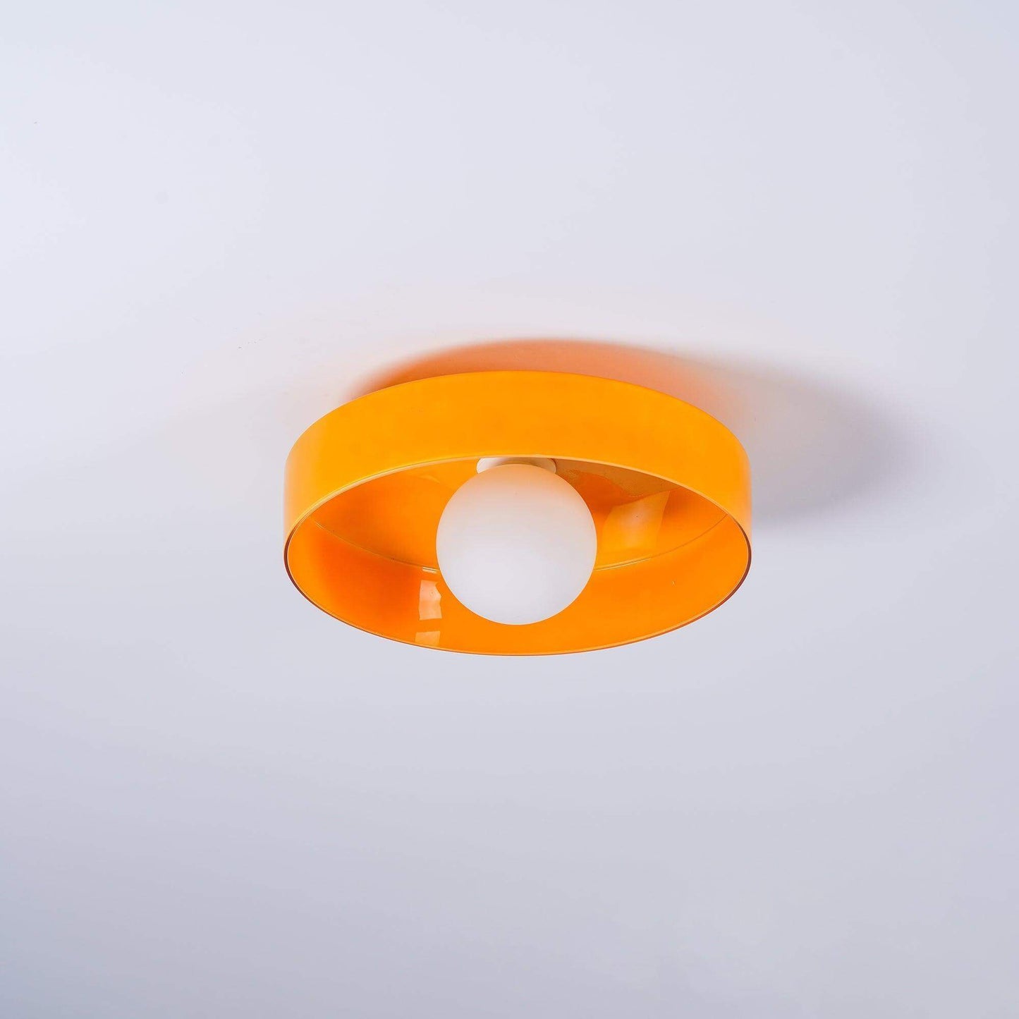 Roselle Bauhaus Glass Ceiling Light