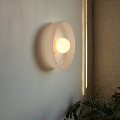 Roselle Bauhaus Glass Ceiling Light