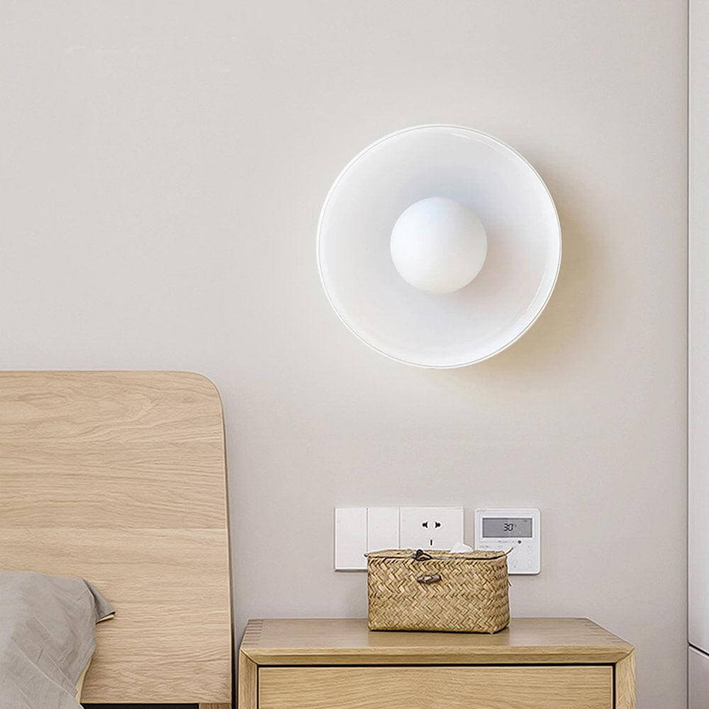 Roselle Bauhaus Glass Ceiling Light