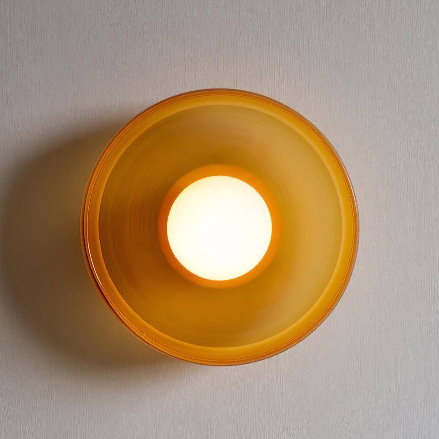 Roselle Bauhaus Glass Ceiling Light