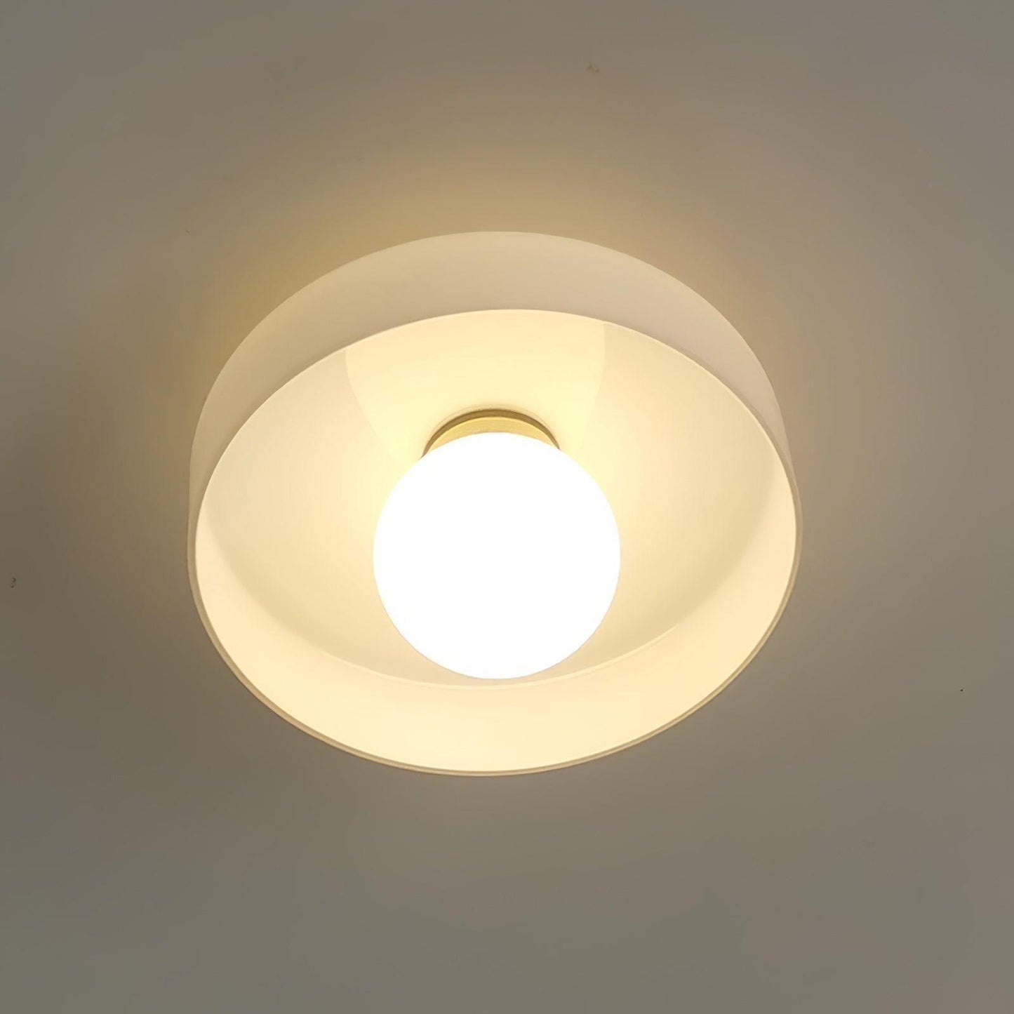 Roselle Bauhaus Glass Ceiling Light