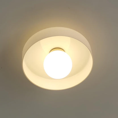 Roselle Bauhaus Glass Ceiling Light