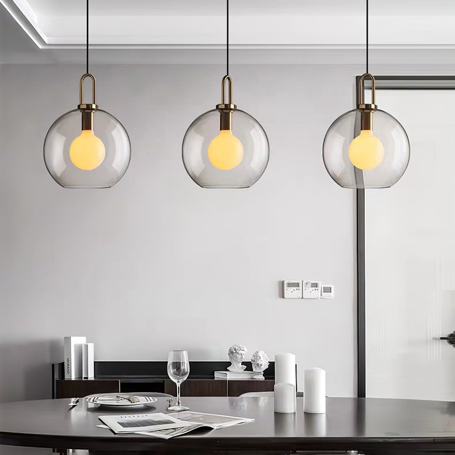 Elara Glass Pendant Light