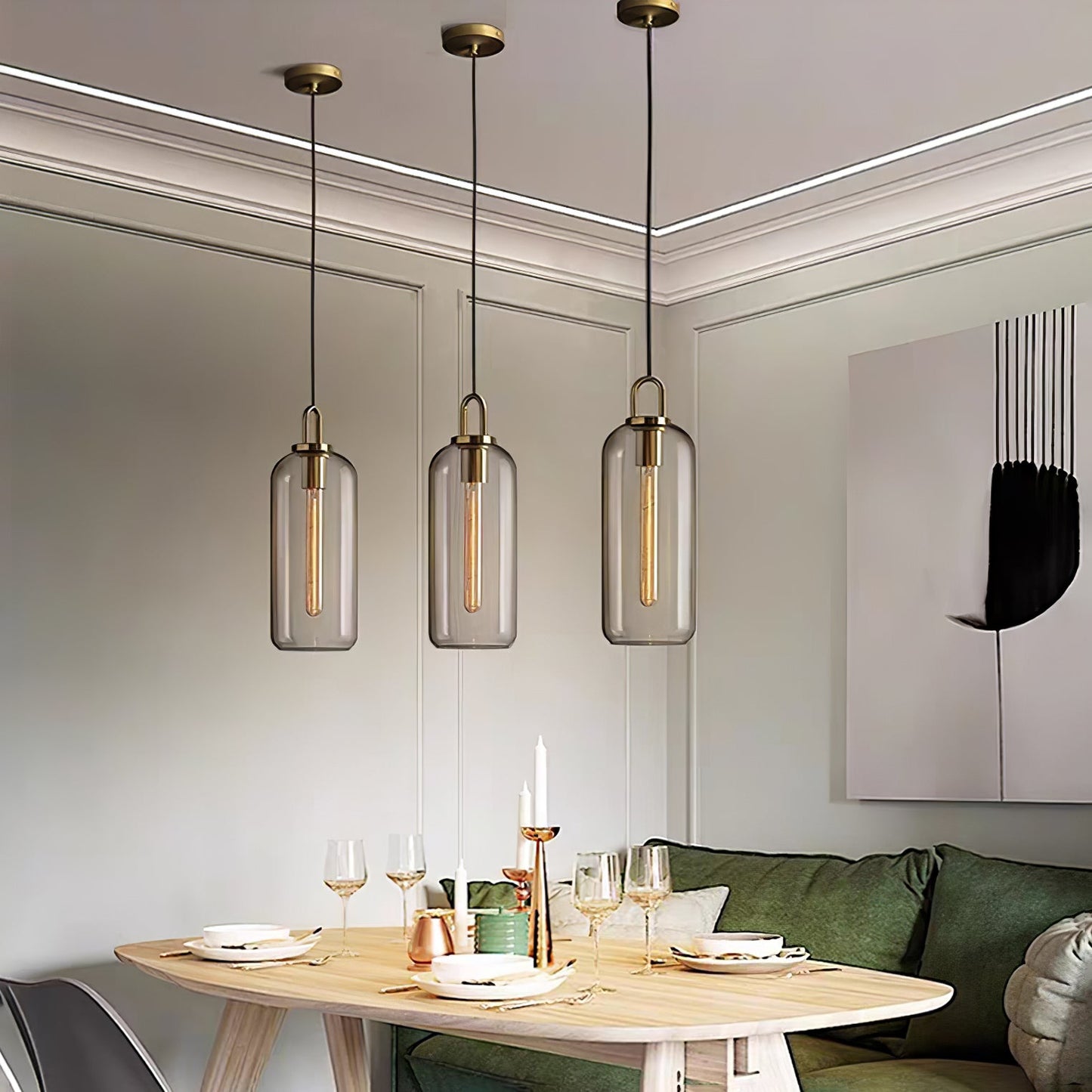 Elara Glass Pendant Light