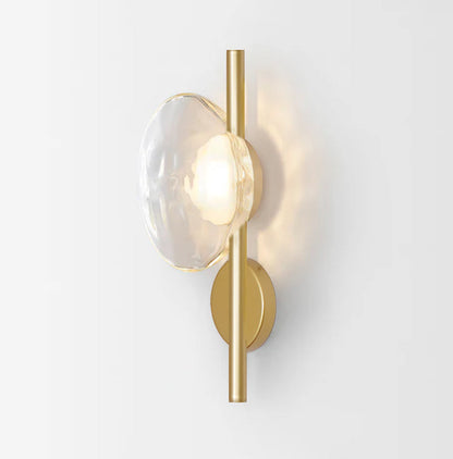Esmeree Ripple Glass Wall Light