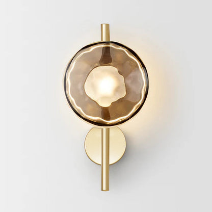 Esmeree Ripple Glass Wall Light