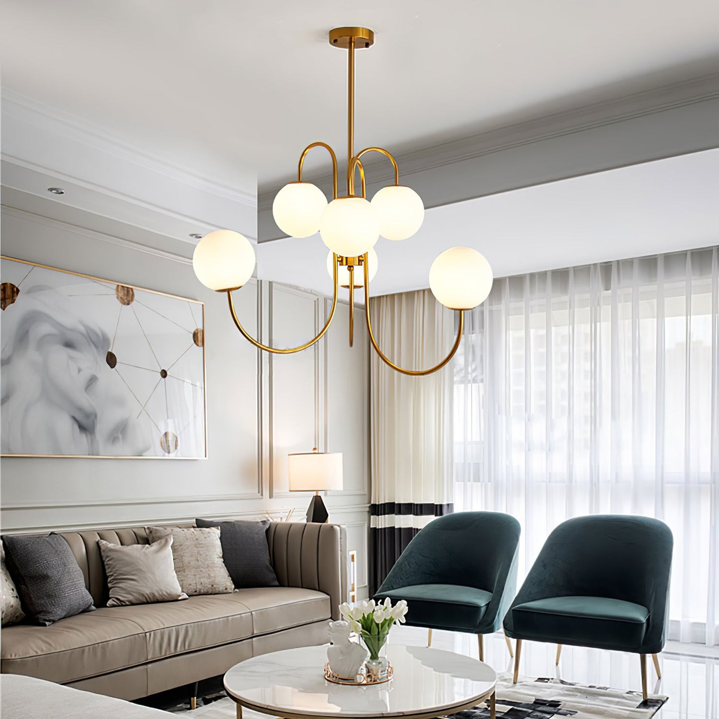 Orvello Globe Chandelier