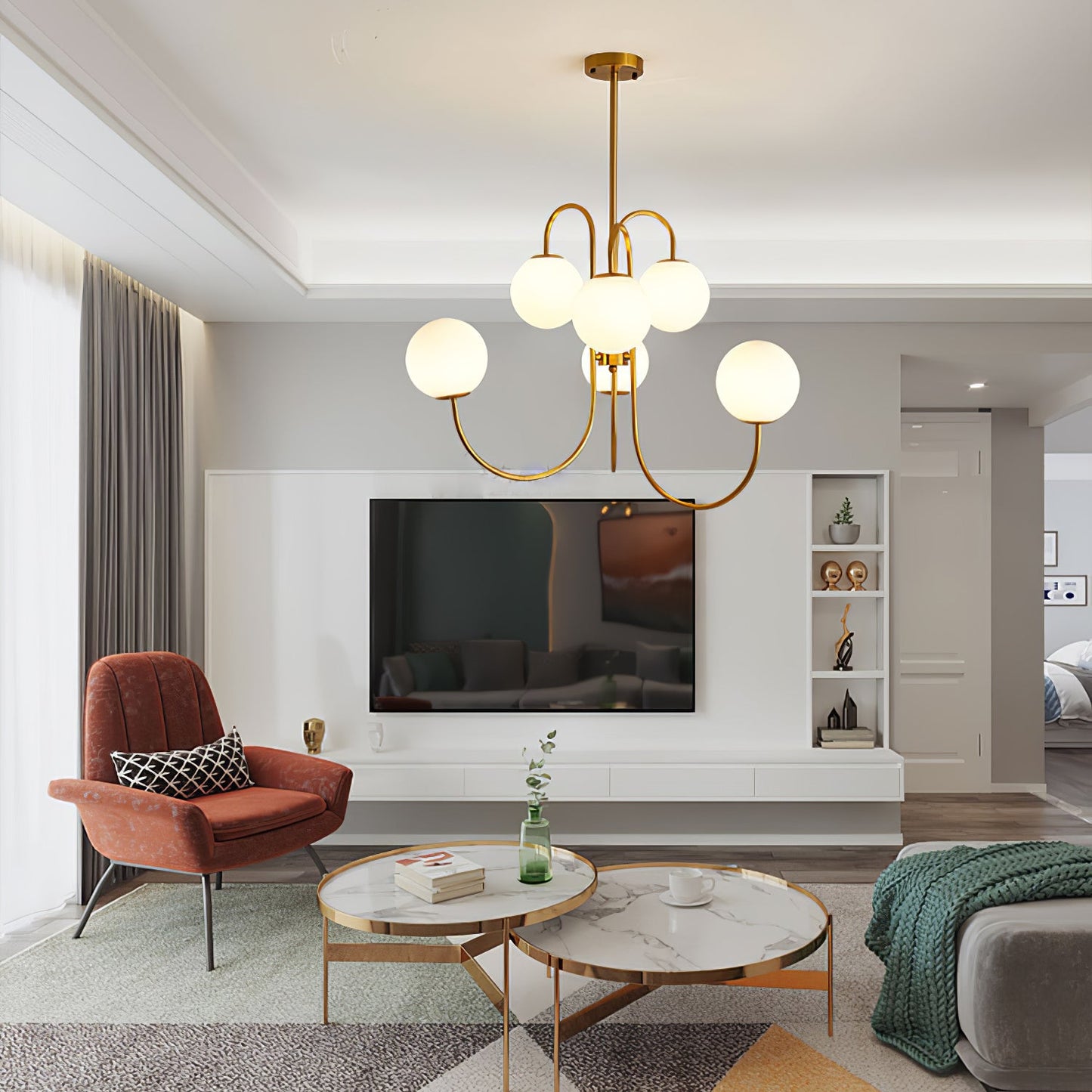 Orvello Globe Chandelier