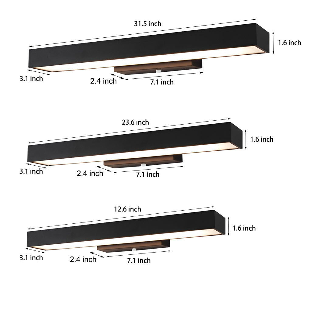 Outdoor Rectangle Wall Light
