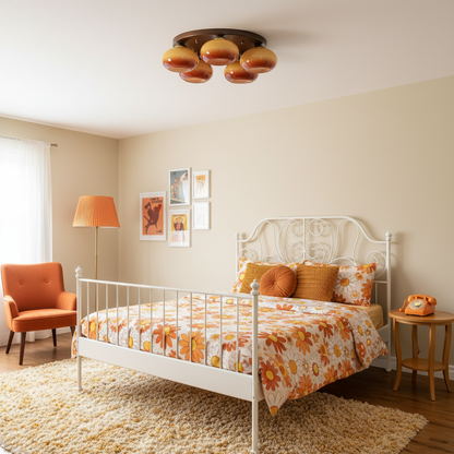 Lunora Glass Ceiling Light