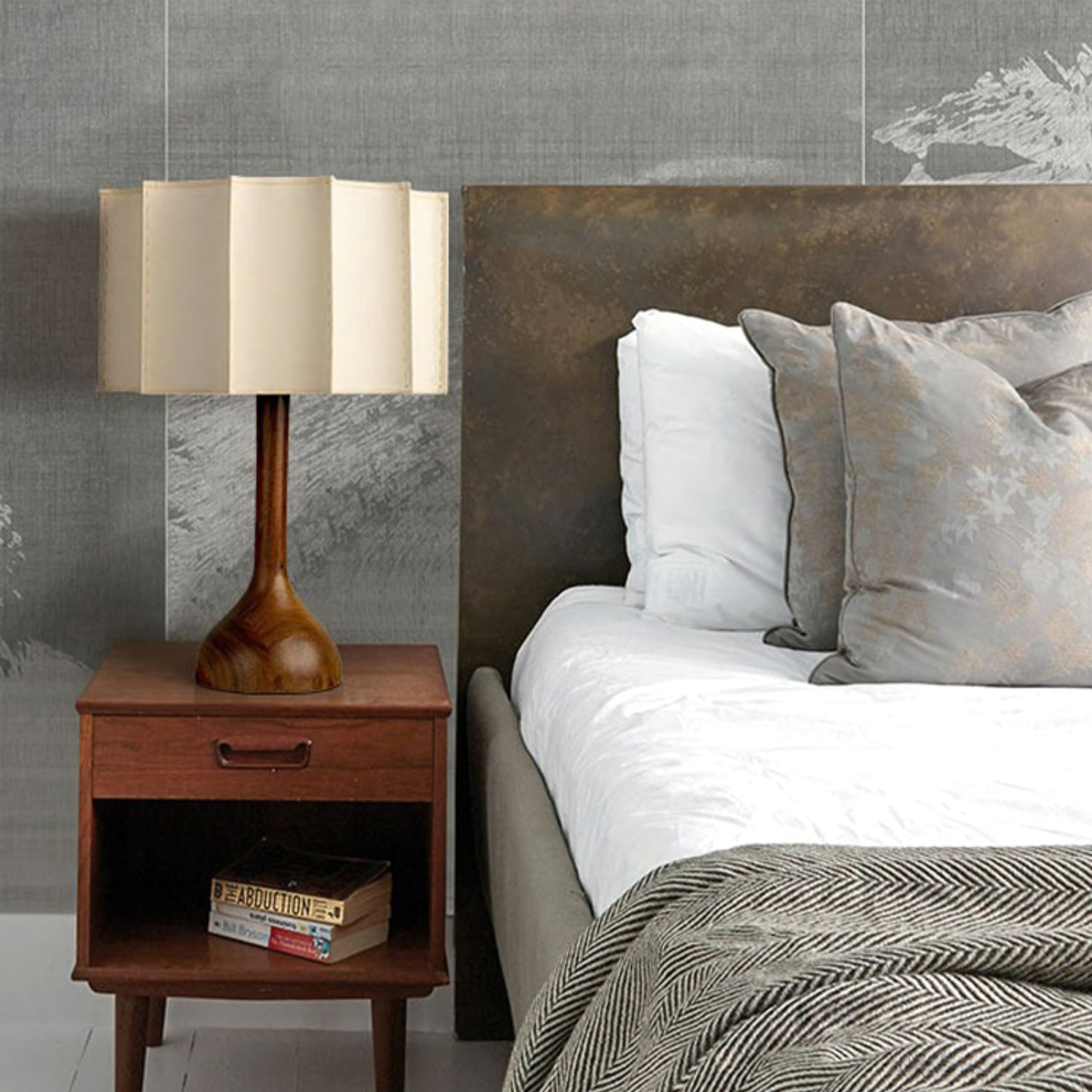 Lunelle Wooden Table Lamp