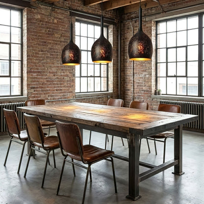 Hudson Modern Metal Pendant Light
