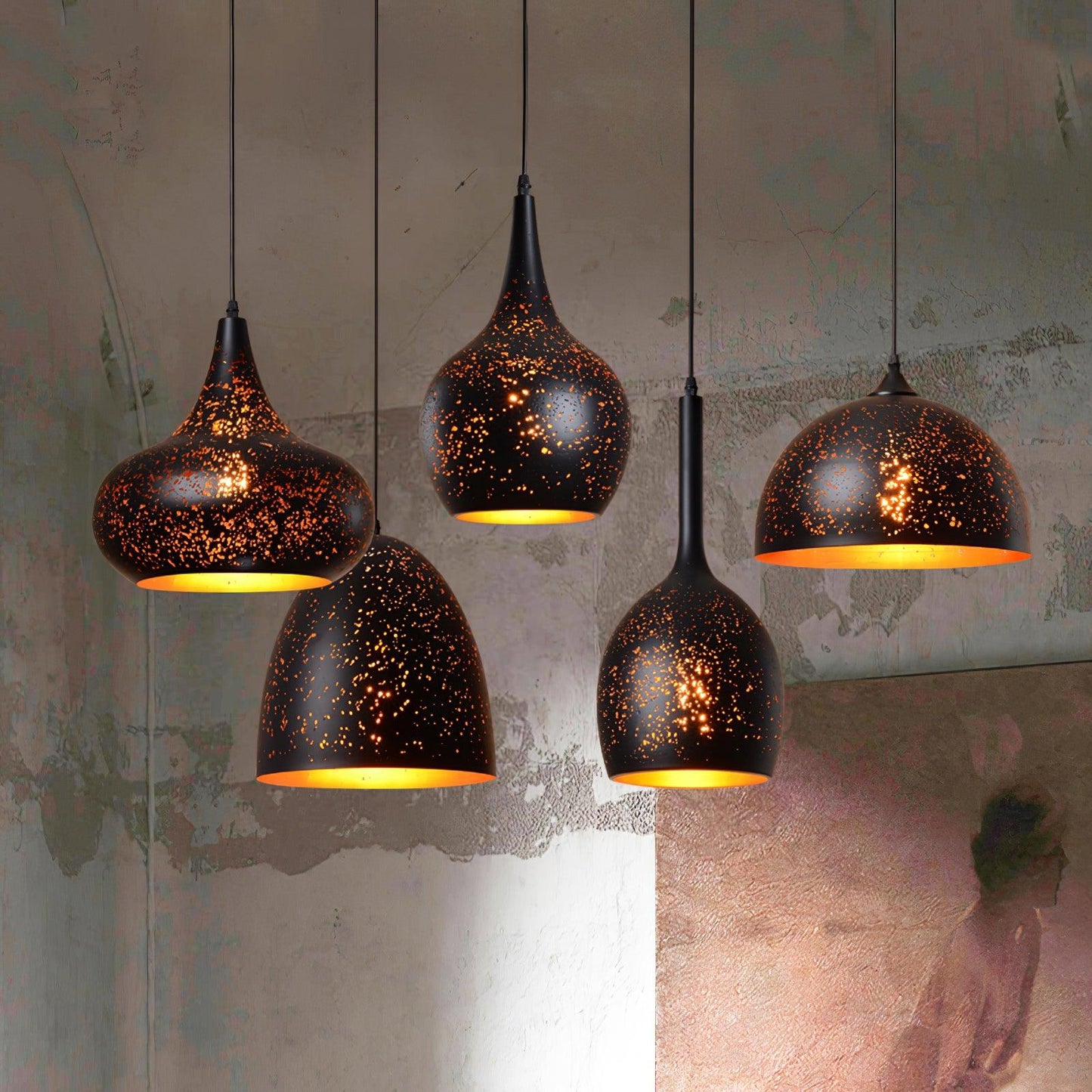 Hudson Modern Metal Pendant Light