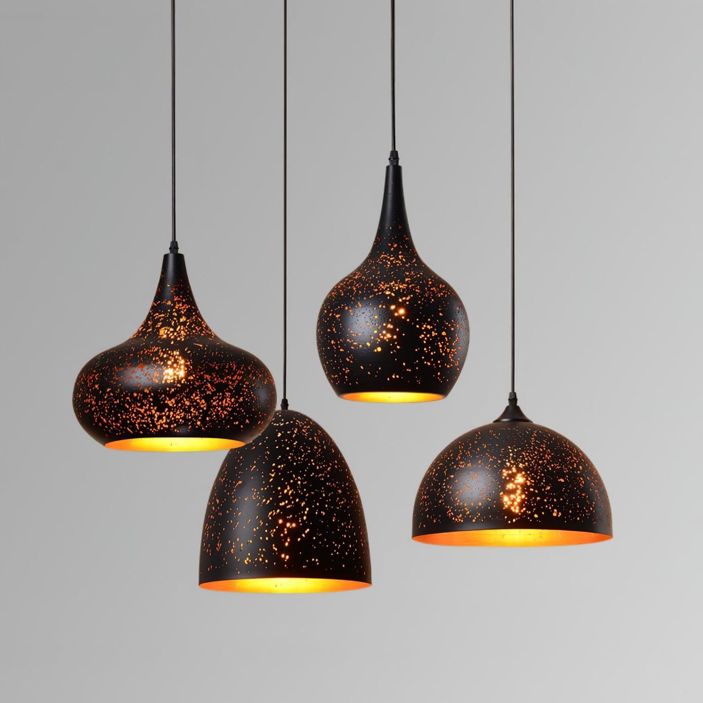 Hudson Modern Metal Pendant Light