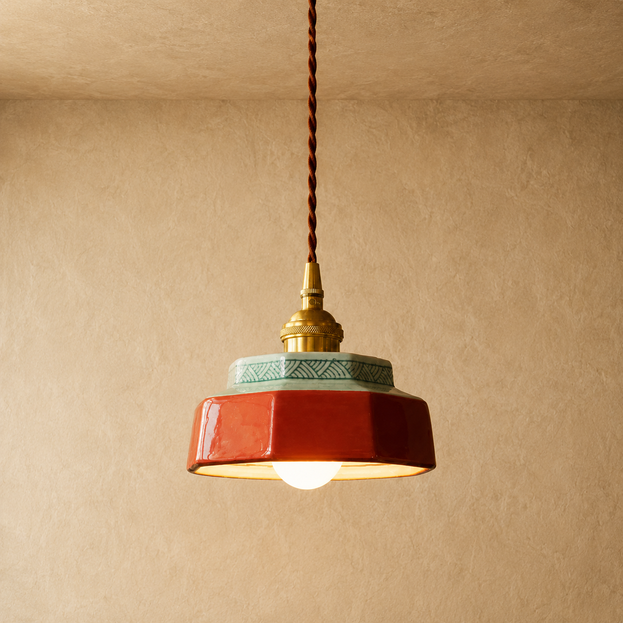 Hudson Ceramic Pendant Light