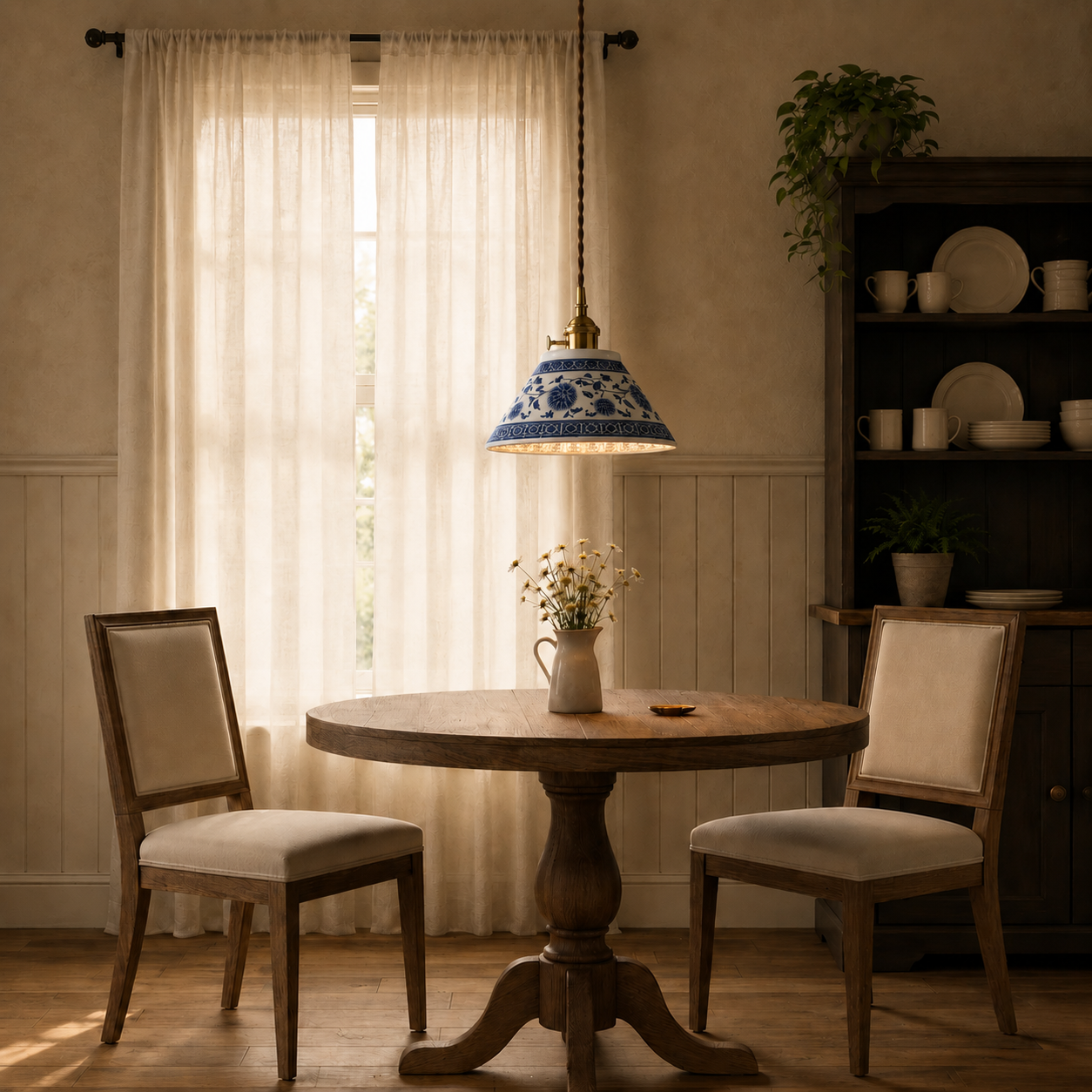 Hudson Japanese Ceramic Pendant Light