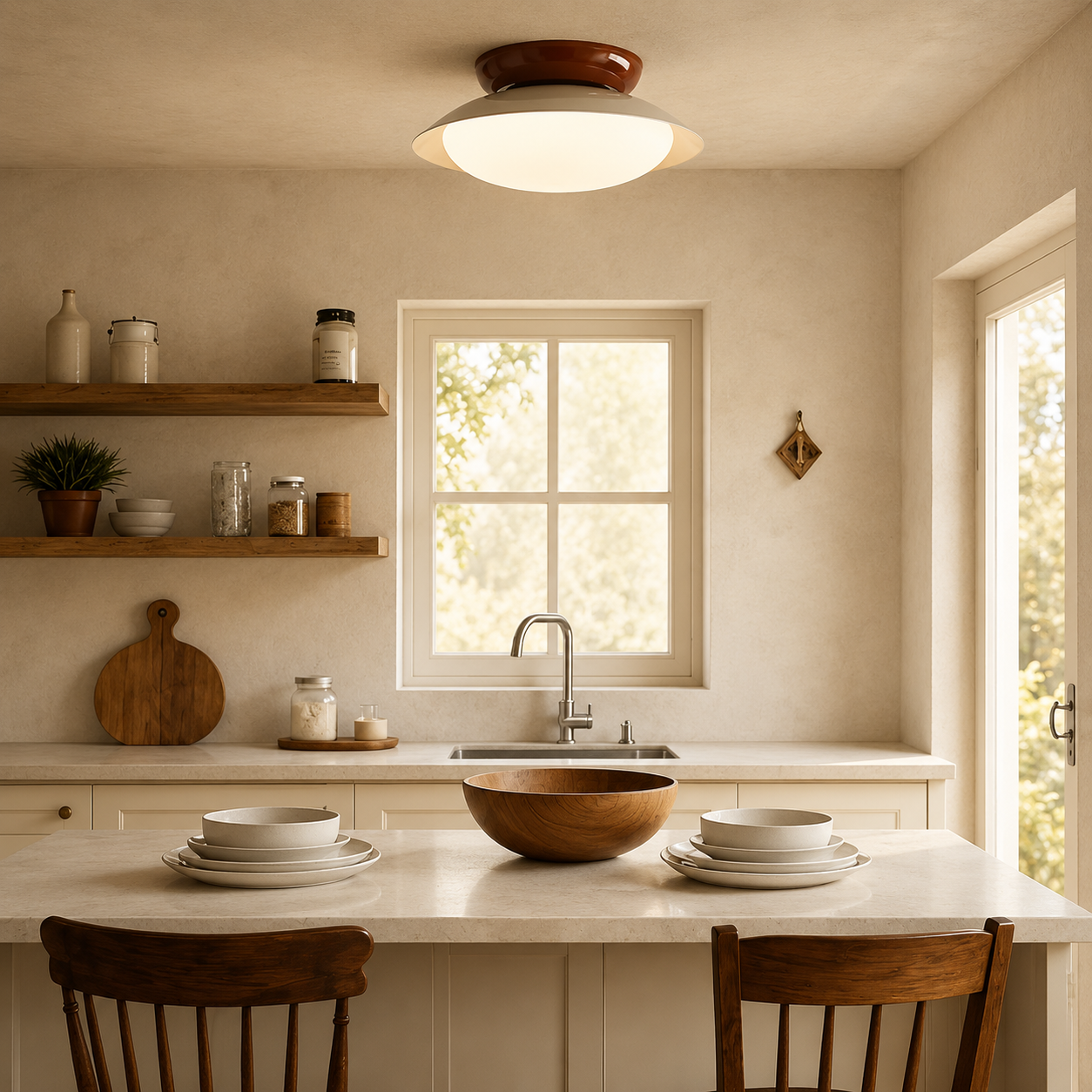 Hudson Minimalist Ceiling Light