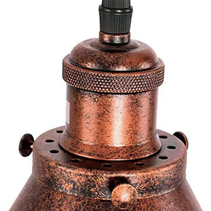 Hudson Rustic Metal Pendant Light