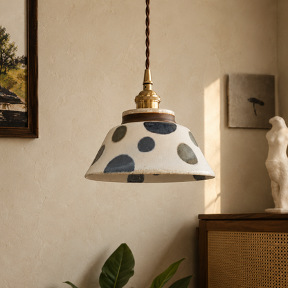 Hudson Vintage Ceramic Pendant Light