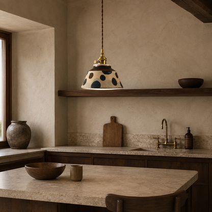 Hudson Vintage Ceramic Pendant Light