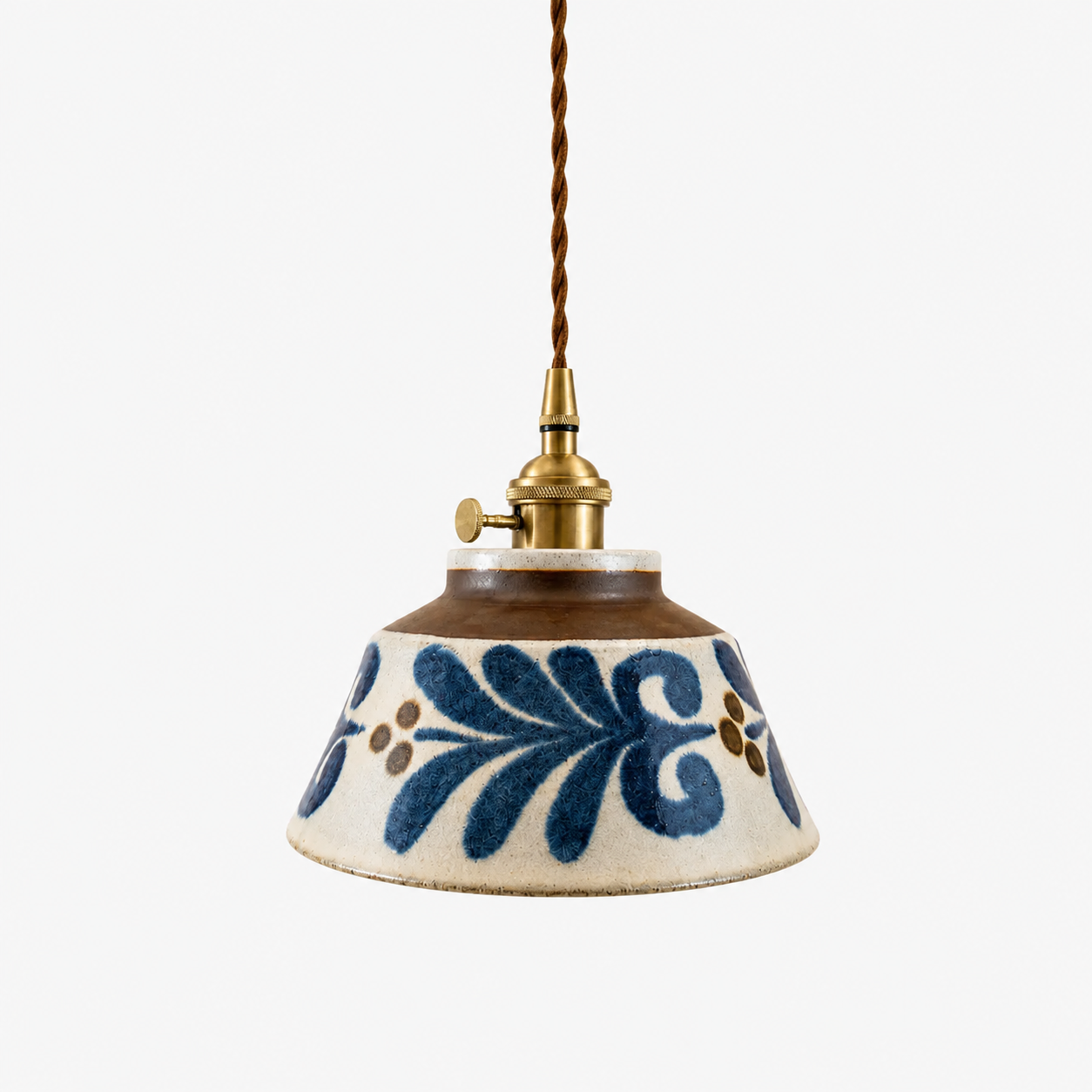 Hudson Vintage Ceramic Pendant Light