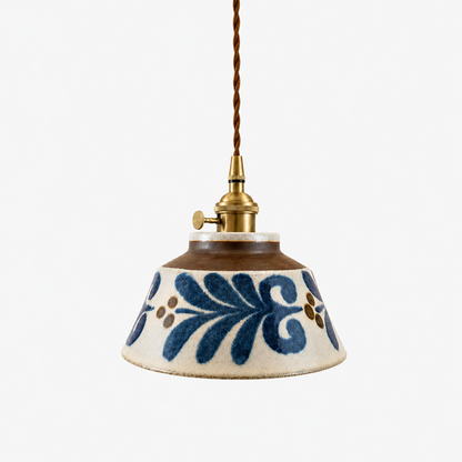 Hudson Vintage Ceramic Pendant Light