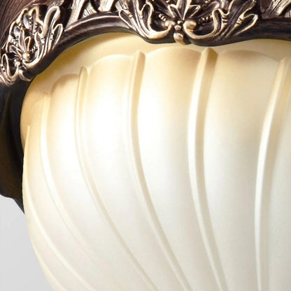 Hudson Vintage Flush Ceiling Light