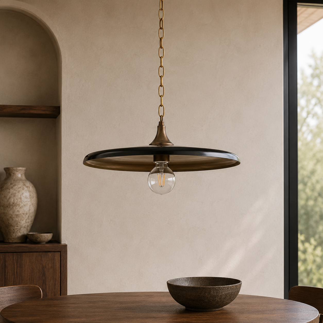 Hudson Vintage Iron Pendant Light