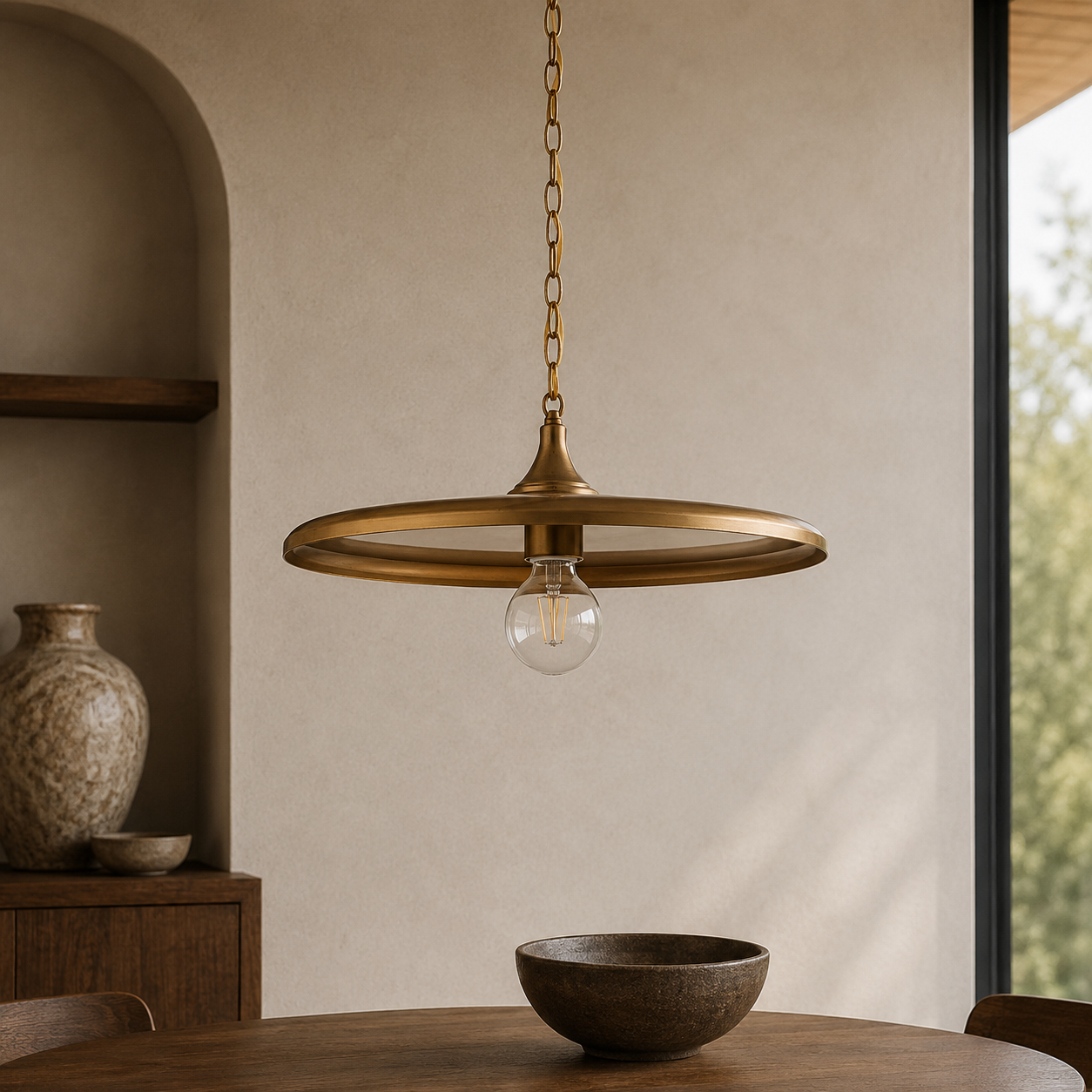 Hudson Vintage Iron Pendant Light