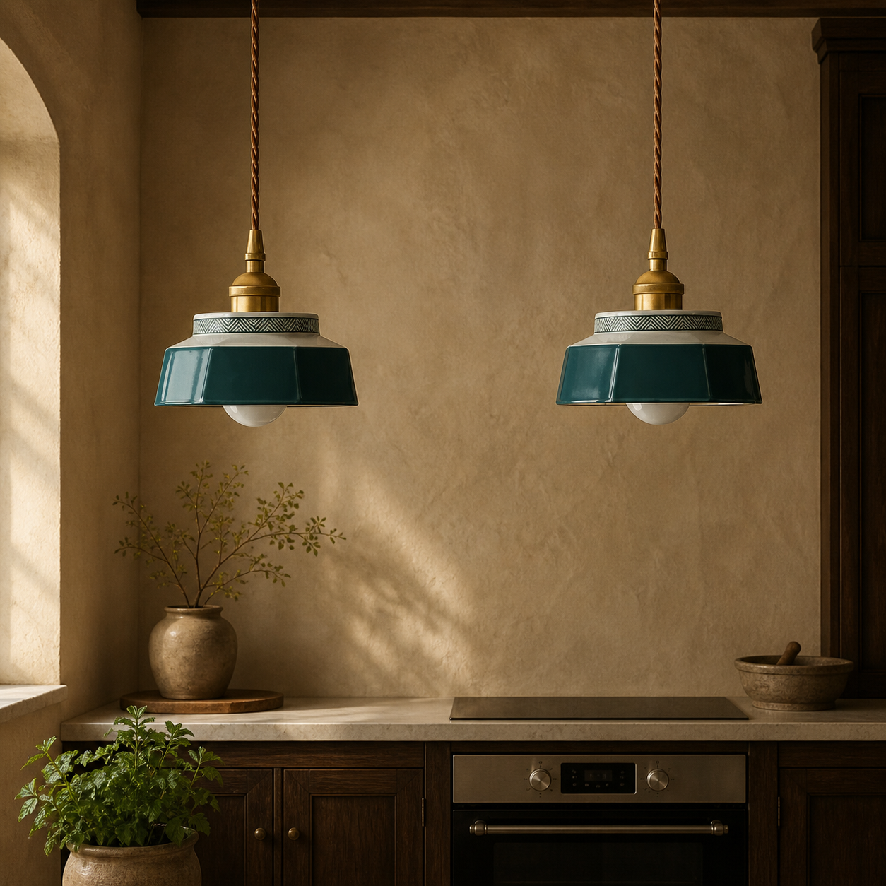 Hudson Ceramic Pendant Light