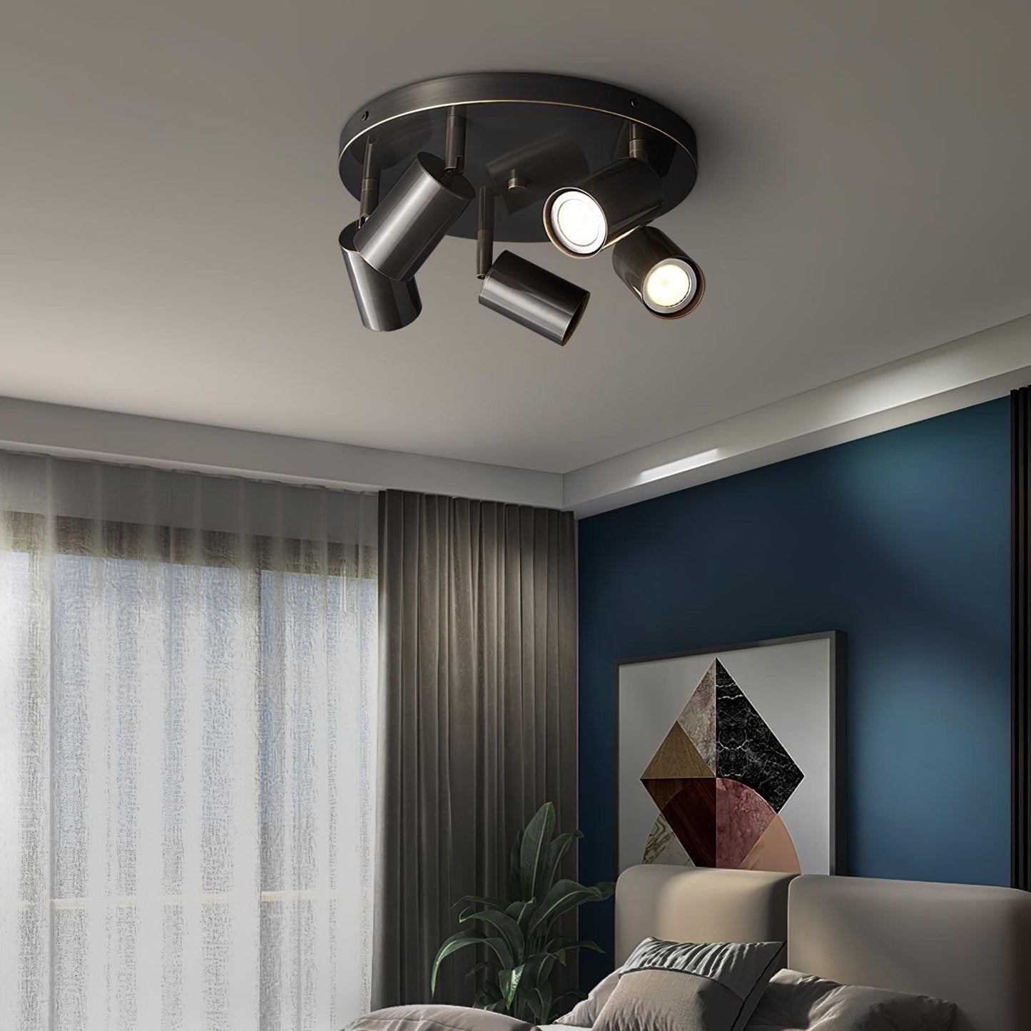 Aero Metal Ceiling Spotlight