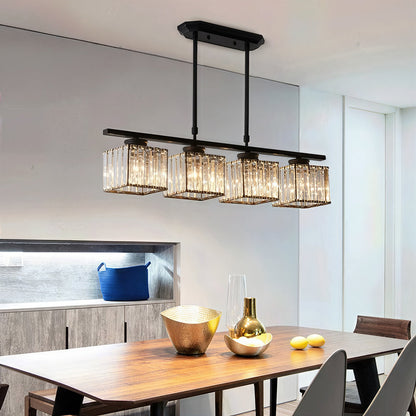 Vintara Glass Island Chandelier