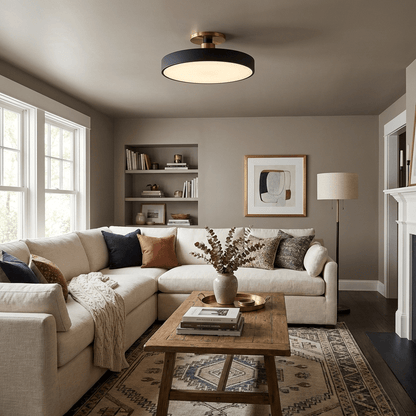 Calvora Flush Ceiling Light