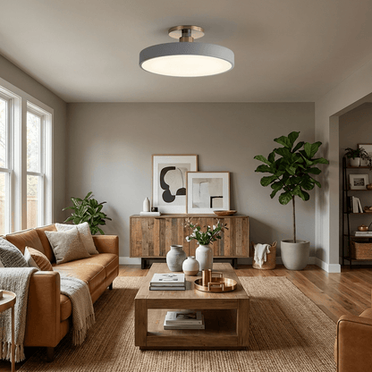 Calvora Flush Ceiling Light