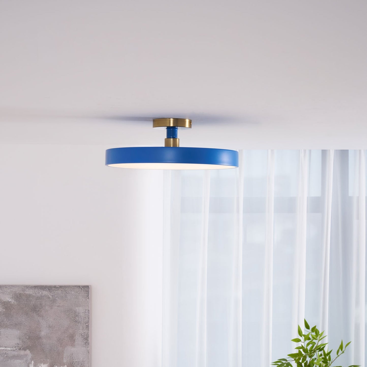 Calvora Flush Ceiling Light