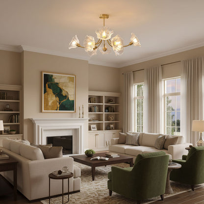 Alouette Glass Chandelier