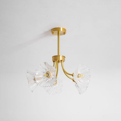Alouette Glass Chandelier