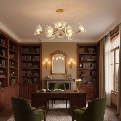 Alouette Glass Chandelier