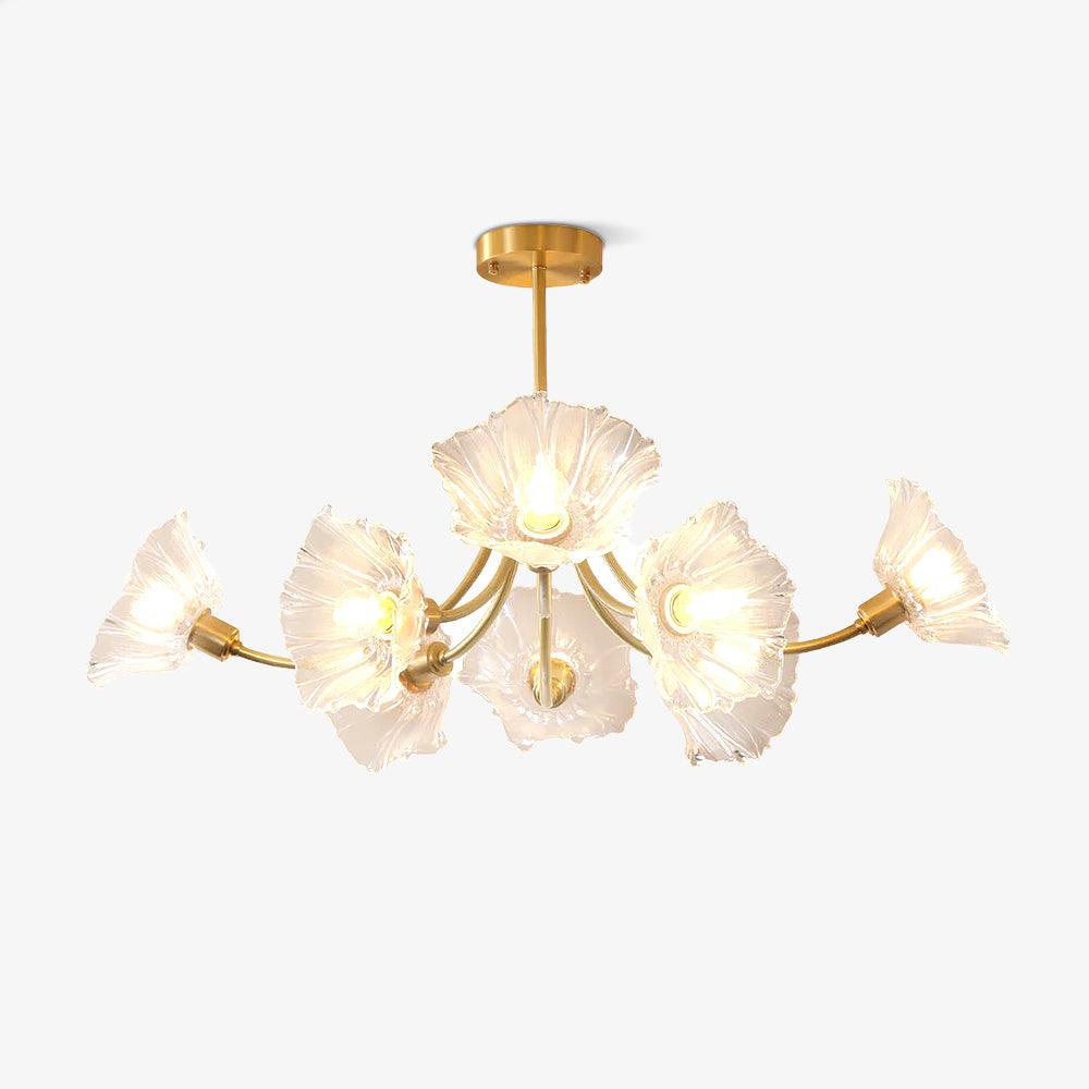 Alouette Glass Chandelier