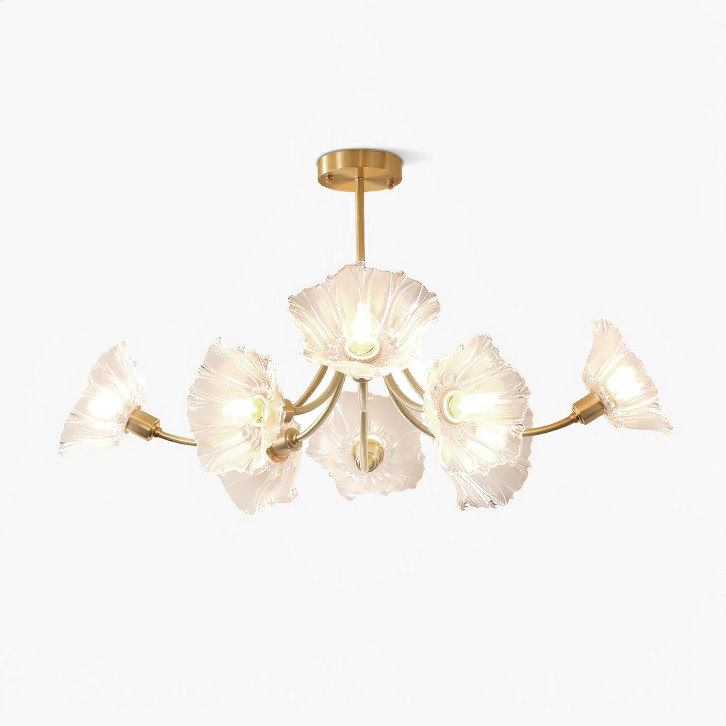 Alouette Glass Chandelier