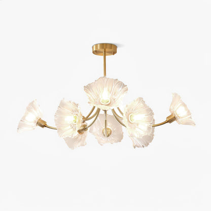 Alouette Glass Chandelier