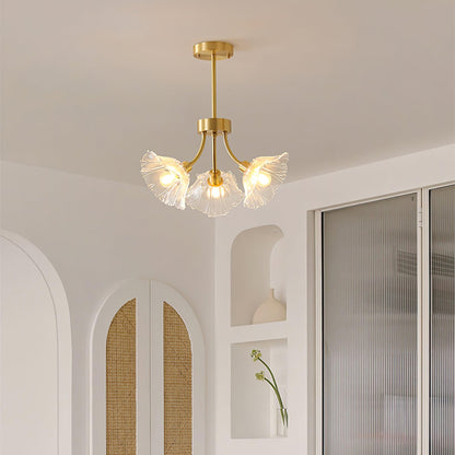 Alouette Glass Chandelier